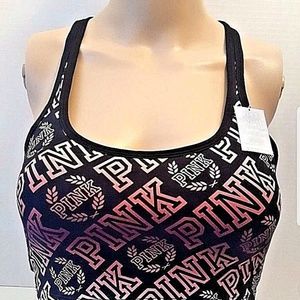 Victoria's Secret PINK Logo Ultimate Sports Bra